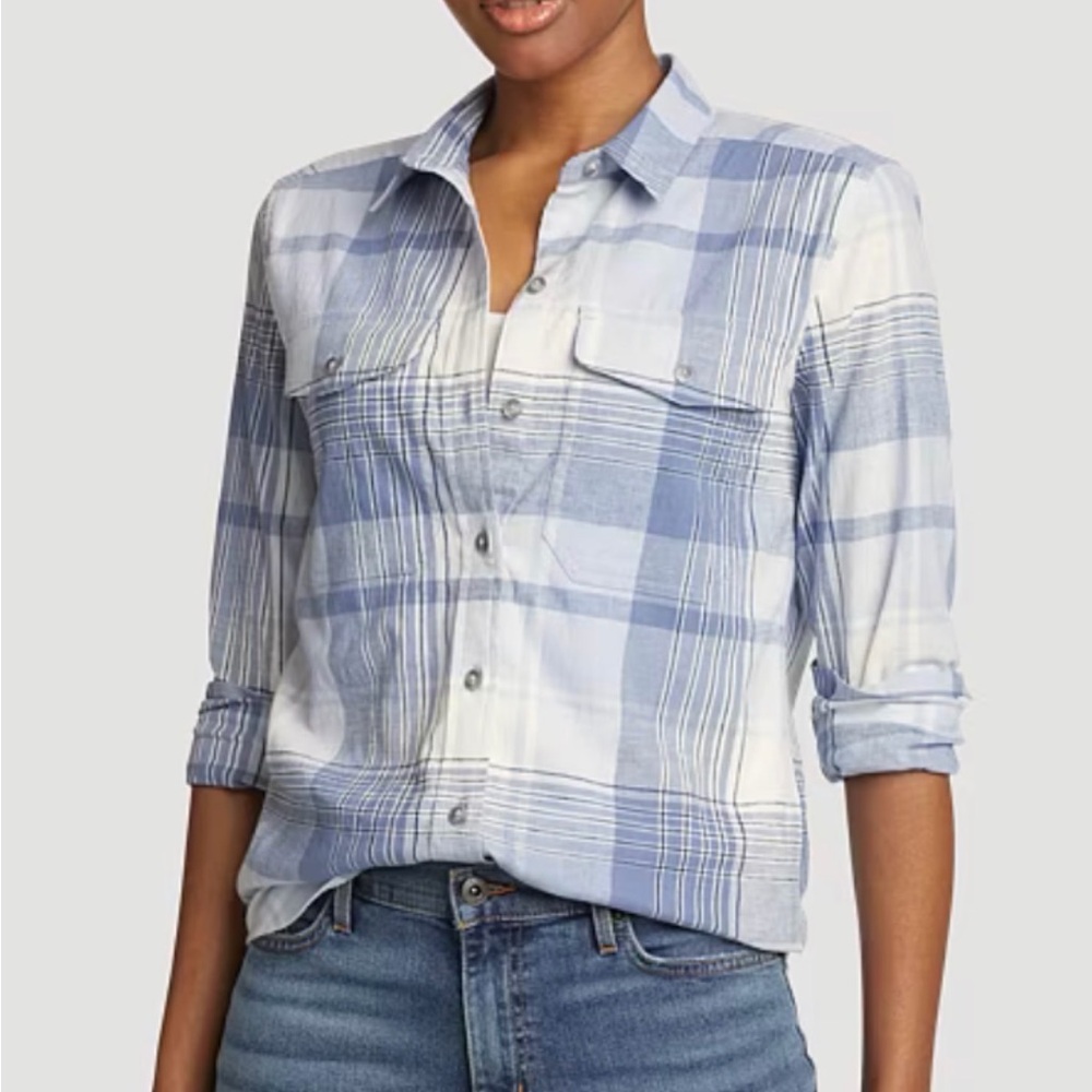 Eddie Bauer Hemplify Long Sleeve Utility Shirt